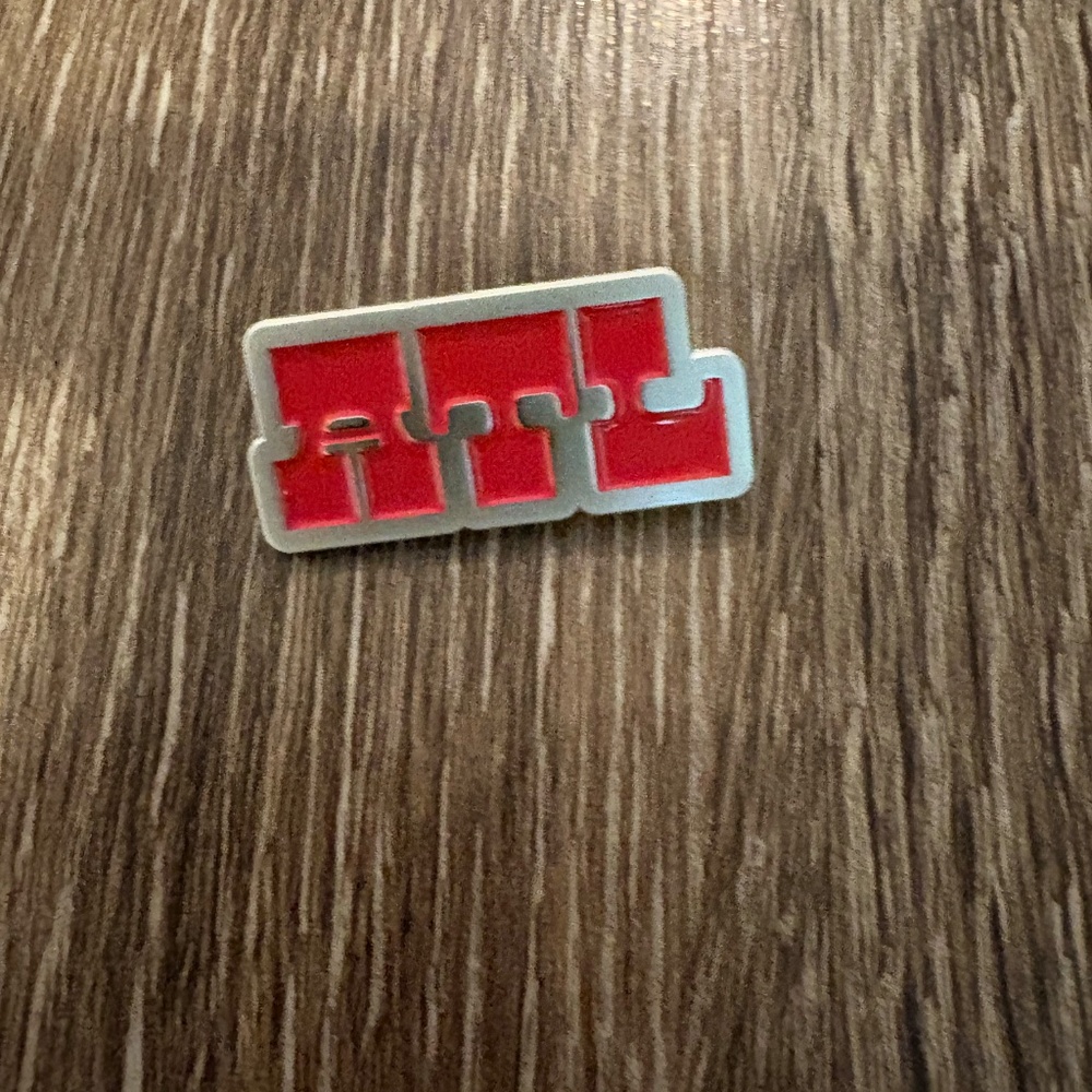 Red Atlanta Pin